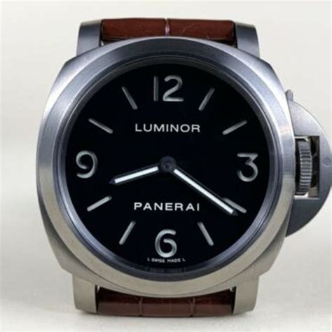 pam00176 panerai|pam 176 titanio.